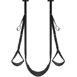 Door Sex Swing with Seat BLACK